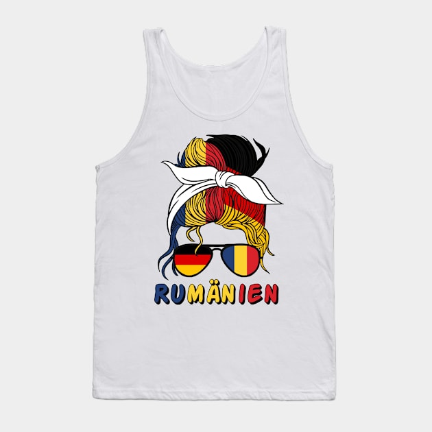 Half German Half Romanian Girl Germany Romania Tank Top by qwertydesigns